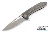 We Knife 615G - Grey Handle - Two Tone Blade