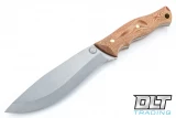 Quickhatch Knives Frontiersman - Brown Micarta