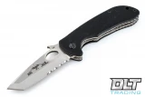 Emerson Reliant - Stonewashed Blade - Partially Serrated