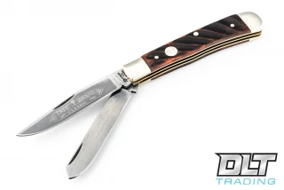 Boker Trapper - Washboard Bone