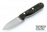 LT Wright Bushbaby 3V - Green & Black Linen Micarta - Matte Finish