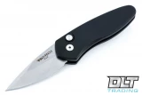 Pro-Tech Sprint - Black Handle - Stonewashed Blade