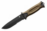 Gerber Strongarm Fixed - Coyote Brown - Partially Serrated