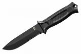 Gerber Strongarm Fixed - Black  - Partially Serrated
