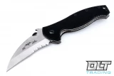 Emerson Police SARK - Stonewashed Blade - Partially Serrated
