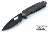 Medford Infraction - Tumbled PVD D2 Blade - Purple Anodized Titanium