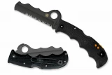 Spyderco Rescue Assist - Black - Black Blade