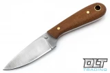 LT Wright Frontier First O1 - Flat Ground - Natural Canvas Micarta - Matte