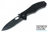 Emerson CQC-10 - Black Blade - Partially Serrated - Wave Feature
