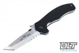 Emerson Roadhouse - Stonewashed Blade - Partially Serrated