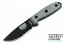 ESEE 3P-KO - Partially Serrated  - Black Blade - Knife Only