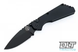 Pro-Tech Strider PT - Black Blade - Black Aluminum