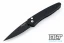 Pro-Tech Newport - Black Handle - Black Blade