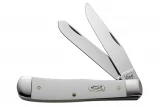 Case Trapper Smooth White Synthetic - Ichthus Shield