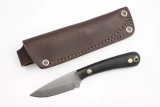 LT Wright Small Work Horse - Saber - Black Micarta - Red Liners