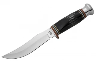 Case Hunter Buffalo Horn - 5" Skinner