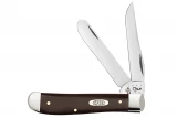 Case Mini Trapper Smooth Brown Synthetic