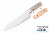 EnZo Chef's Knife Kit - Curly Birch