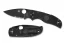 Spyderco Native 5 - Black FRN - Partially Serrated - Black Blade