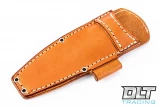 Brute Leather Sheath - Brown Left