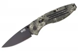 SOG Aegis Black TiNi Clip Point - Digital Camo Handle