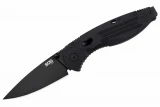 SOG Aegis Black TiNi Clip Point