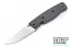 EnZo Birk 75 Carbon Fiber Folding Knife - S30V Full Flat Ground
