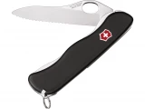 Swiss Army One Hand Sentinel Serrated with Pocket Clip