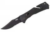 SOG Trident TiNi Partially Serrated
