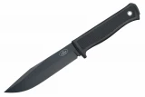 Fallkniven S1 Forest Knife - Black Finish with Leather Sheath