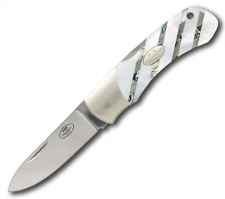 Fallkniven FH9mop Folding Hunter 9 Mother of Pearl