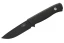 Fallkniven F1 Survival Knife - Black Finish with Leather Sheath