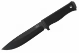 Fallkniven F1 Survival Knife with Leather Sheath vs Fallkniven A1 Army Survival Knife - Black Finish with Zytel Sheath