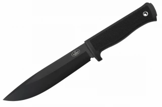 Fallkniven A1 Army Survival Knife - Black Finish with Zytel Sheath