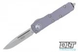 Microtech 231-10GY UTX-85 S/E - Grey Handle - Stonewashed Blade