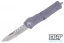 Microtech 144-10GY Combat Troodon T/E - Grey Handle - Stonewashed Blade