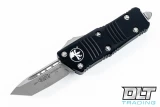 Microtech 240-10AP Mini Troodon T/E - Black Handle - Apocalyptic Blade