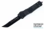 Microtech 219-1DLCTS Combat Troodon Hellhound - Black Handle - DLC Blade - Signature Series