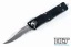 Microtech 146-5 Combat Troodon Bowie - Black Handle - Satin Blade