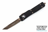 Microtech 149-13AP UTX-70 T/E - Black Handle - Bronze Apocalyptic Blade