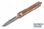 Microtech 121-10DTA Ultratech S/E - Distressed Tan Handle - Apocalyptic Blade