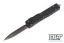 Microtech 147-16BRZCFS UTX-70 D/E - Carbon Fiber - Bronze Damascus Blade - Signature Series
