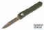Microtech 121-13APOD Ultratech S/E - OD Green Handle - Bronze Apocalyptic Blade
