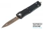 Microtech 138-15AP Troodon D/E - Black Handle - Bronze Blade