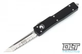 Microtech 149-6 UTX-70 T/E - Black Handle - Satin Blade