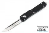 Microtech 149-5 UTX-70 T/E - Black Handle - Satin Blade