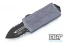 Microtech 157-2GY Exocet - Grey Handle - Black Blade