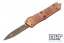 Microtech 138-13CPS Troodon D/E - Copper - Bronze Blade - Signature Series