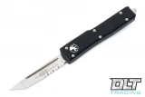 Microtech 149-11 UTX-70 T/E - Black Handle - Stonewashed Blade