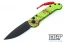 Microtech 135-1Z LUDT - Zombie Handle - Black Blade
